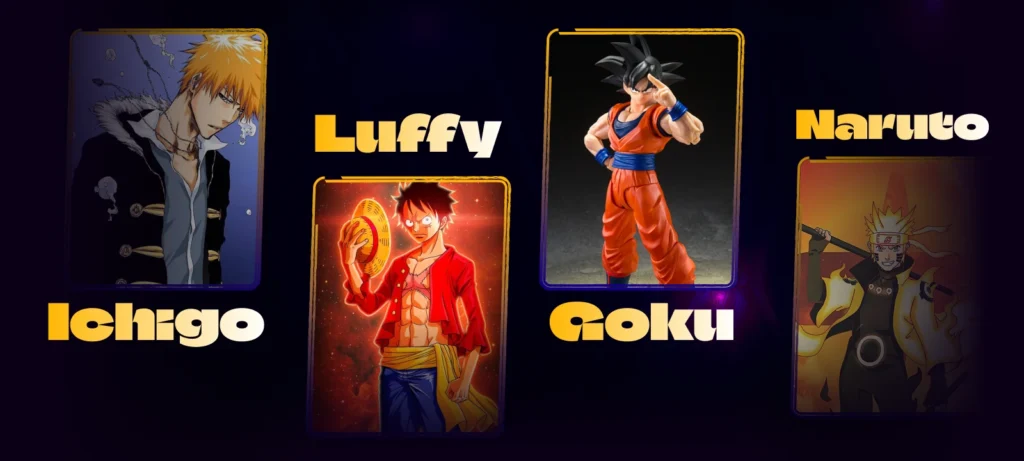 Featured Characters list
